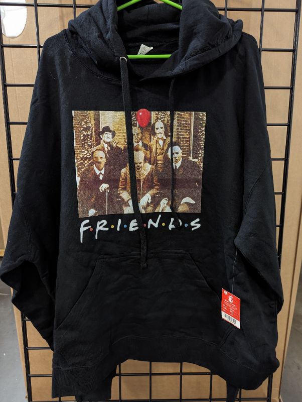 Photo 1 of Friends Halloween Black Hooded Sweatshirt - Size 3XL - NWT