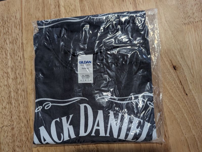 Photo 2 of Jack Daniel's T-Shirt - Charcoal Grey - Size Small