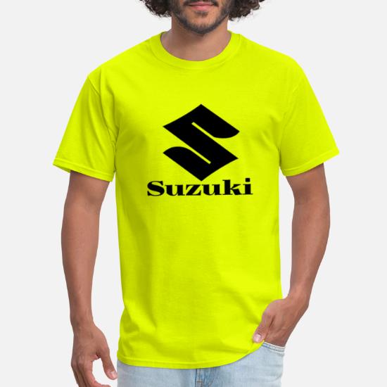 Photo 1 of Suzuki Logo T-Shirt - Bright Yellow w/Black Logo - Size Medium