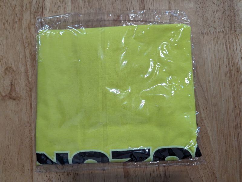 Photo 3 of Suzuki Logo T-Shirt - Bright Yellow w/Black Logo - Size Medium