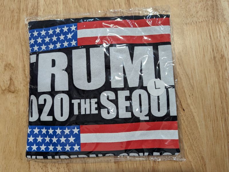 Photo 2 of Trump 2020 The Sequel Make Liberals Cry Again Funny T-Shirt - Black - Size Large
