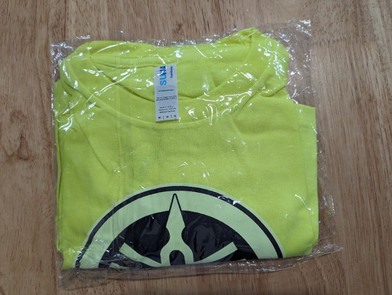 Photo 1 of Yamaha Logo T-Shirt - Neon Yellow w/Black Logo - Size Medium