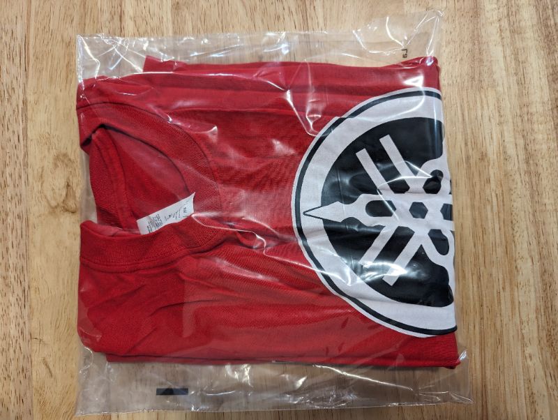 Photo 2 of Yamaha Racing Logo T-Shirt - Red - Size 3XL
