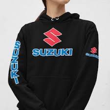 Photo 1 of Suzuki Racing Team Unisex Hoodie - Black - Size Large 