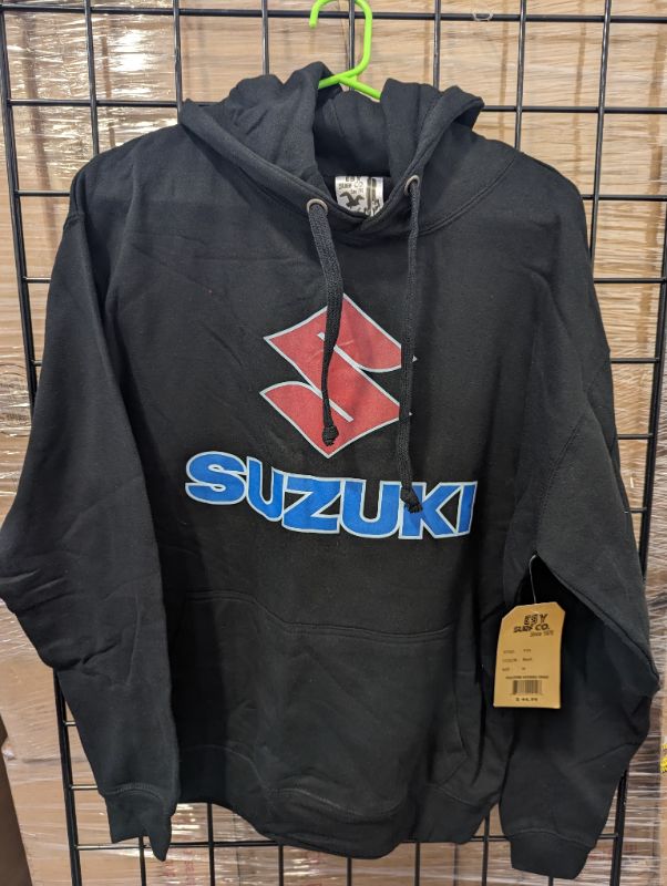 Photo 2 of Esy Surf Co. - Suzuki Racing Pullover Hooded Sweatshirt - Black - Size Medium - NWT