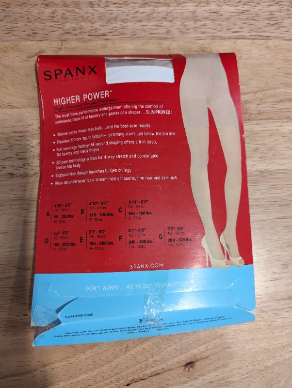 Photo 5 of Spanx Higher Power Shorts - High-Rise Waist Shapewear, Tummy Control, Breathable - Soft Nude - Size Medium