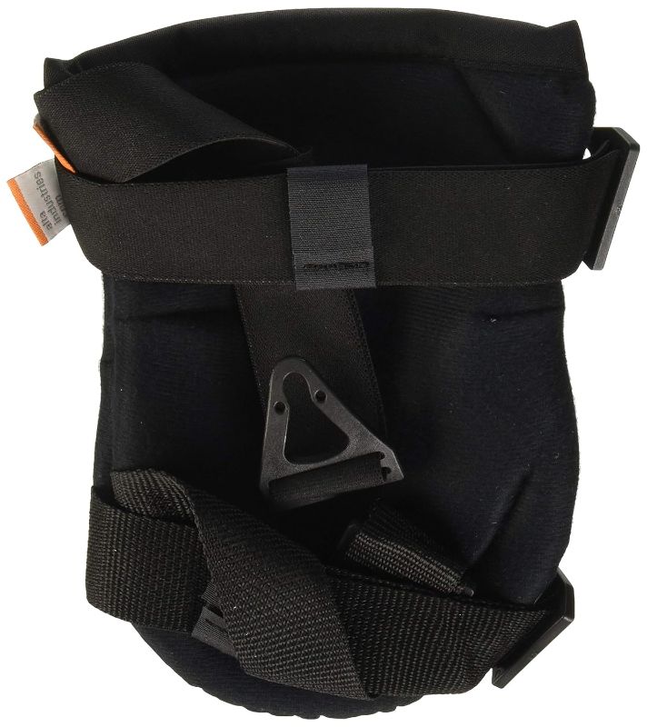 Photo 2 of ALTA 50413 AltaFLEX Knee Protector Pad, Black Cordura Nylon Fabric, AltaLOK Fastening, Flexible Cap, Long, Black
