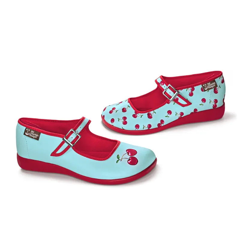 Photo 2 of Chocolaticas® Cherry Women's Mary Jane Flat
