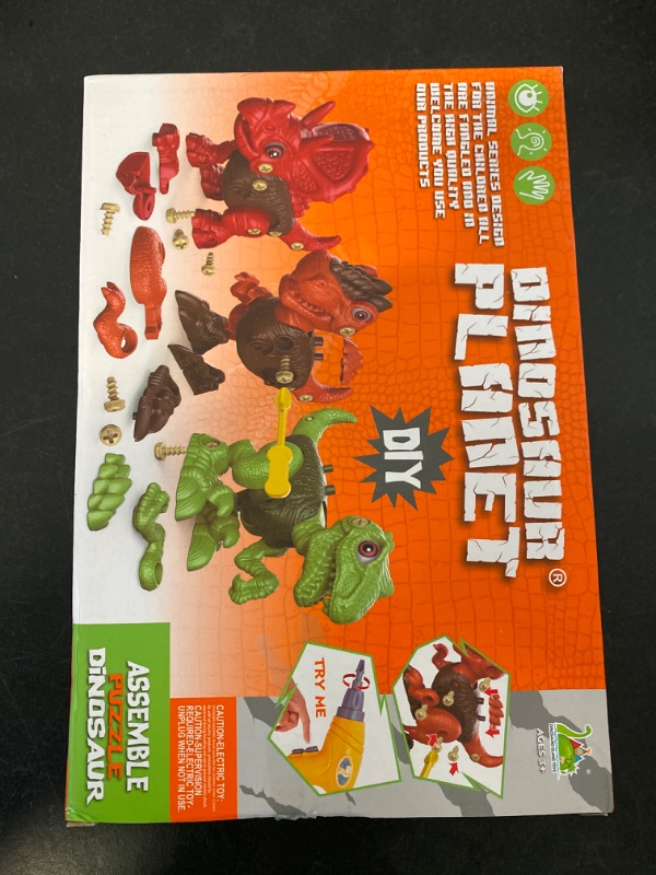 Photo 2 of Dinosaur Planet DIY Assemble Puzzle Toys
