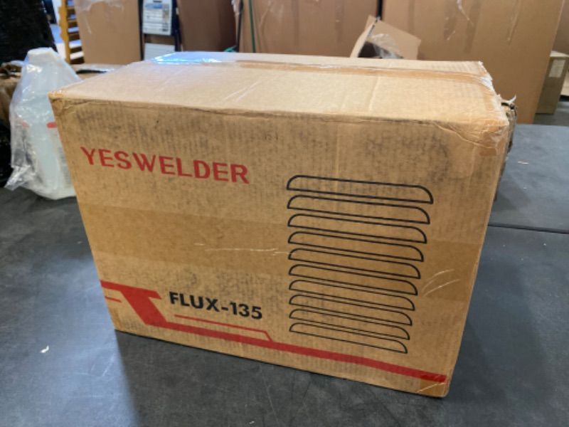 Photo 3 of YESWELDER 135Amp MIG Welder,110V Flux Core Welder Flux MIG/Lift TIG/Stick 3-in-1 Welding Machine IGBT Inverter Welder
