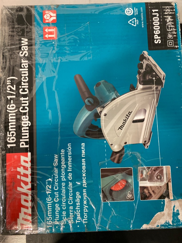 Photo 8 of Makita XPS01Z 36V (18V X2) LXT Brushless 6-1/2" Plunge Circular Saw, Tool Only
