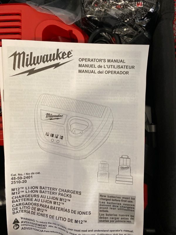 Photo 4 of Milwaukee 2438-22 M12 Variable Speed Polisher/Sander – Cp/Cp Kit

