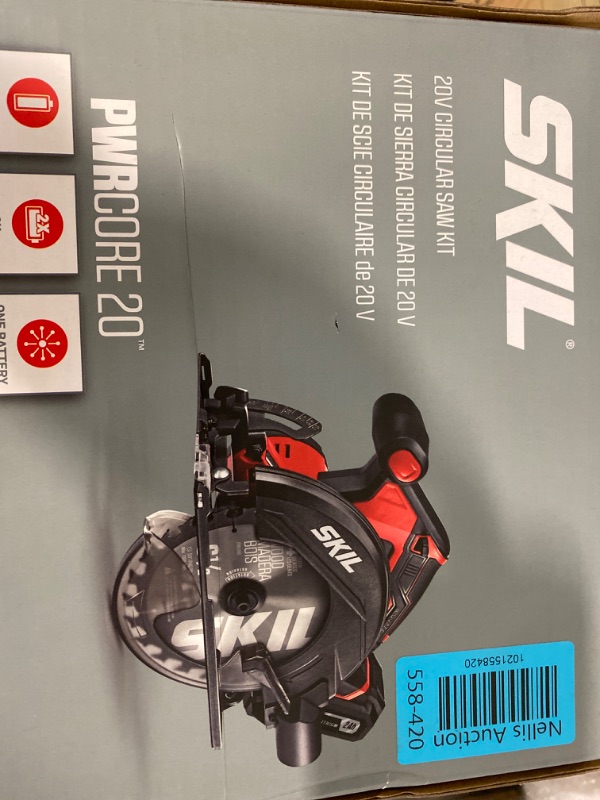 Photo 4 of SKIL - 20V Circular Saw Kit
