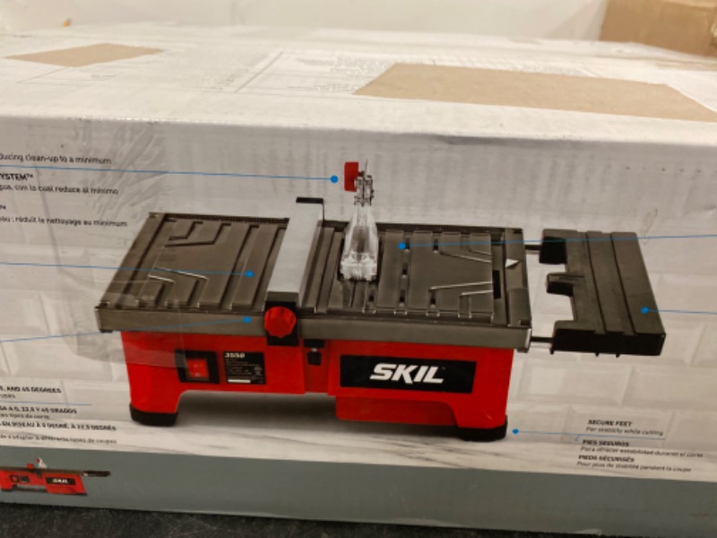 Photo 1 of Skil 3550-02 7-Inch Wet Tile Saw with HydroLock Water Containment System
