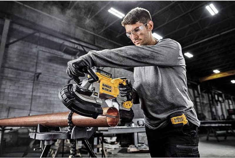 Photo 2 of DEWALT 20V MAX Band Saw, 5" Cutting Capacity, Integrated Hang Hooks, Portable, For Deep Cuts, Bare Tool Only (DCS374B)
