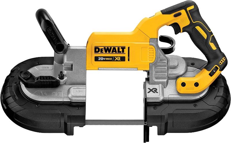 Photo 1 of DEWALT 20V MAX Band Saw, 5" Cutting Capacity, Integrated Hang Hooks, Portable, For Deep Cuts, Bare Tool Only (DCS374B)
