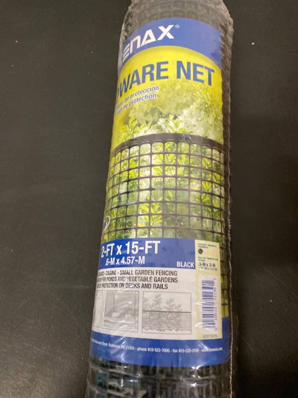 Photo 4 of Tenax 62073079 cs Hardware Net, Black, 2' X 15'
