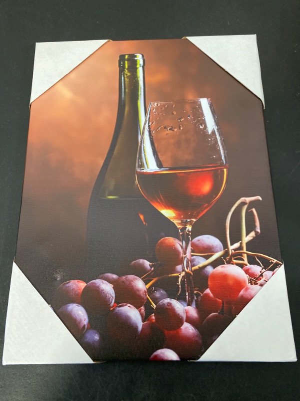 Photo 1 of Wine Picture Wall Art Frame for Home 14 x 16 
