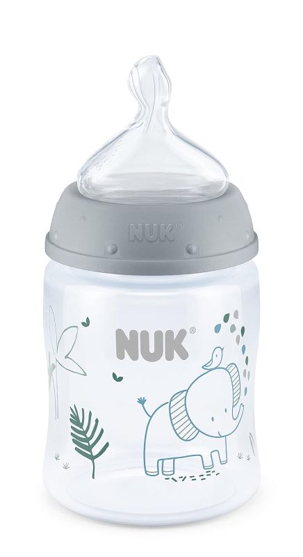 Photo 1 of NUK Smooth Flow Anti Colic Baby Bottle, 5 oz, Elephant
