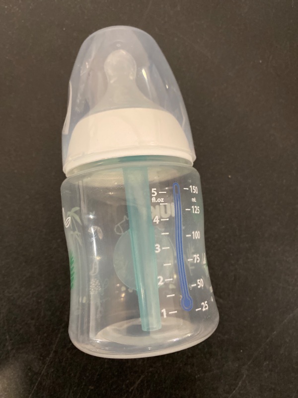 Photo 5 of NUK Smooth Flow Anti Colic Baby Bottle, 5 oz, Elephant
