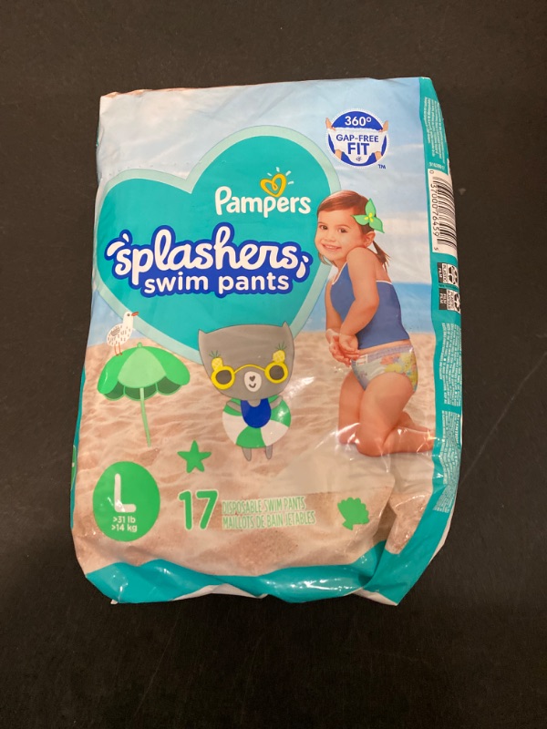 Photo 1 of Splashers Swim Diapers Disposable Swim Pants 1 Count (Pack of 1)
