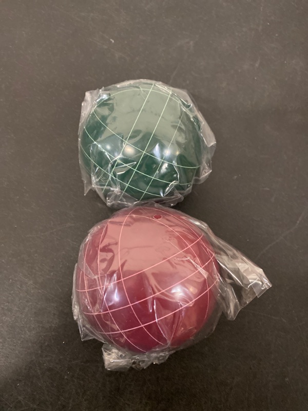 Photo 3 of Bocce Ball Outdoor Yard Games Set of Two Balls Only
