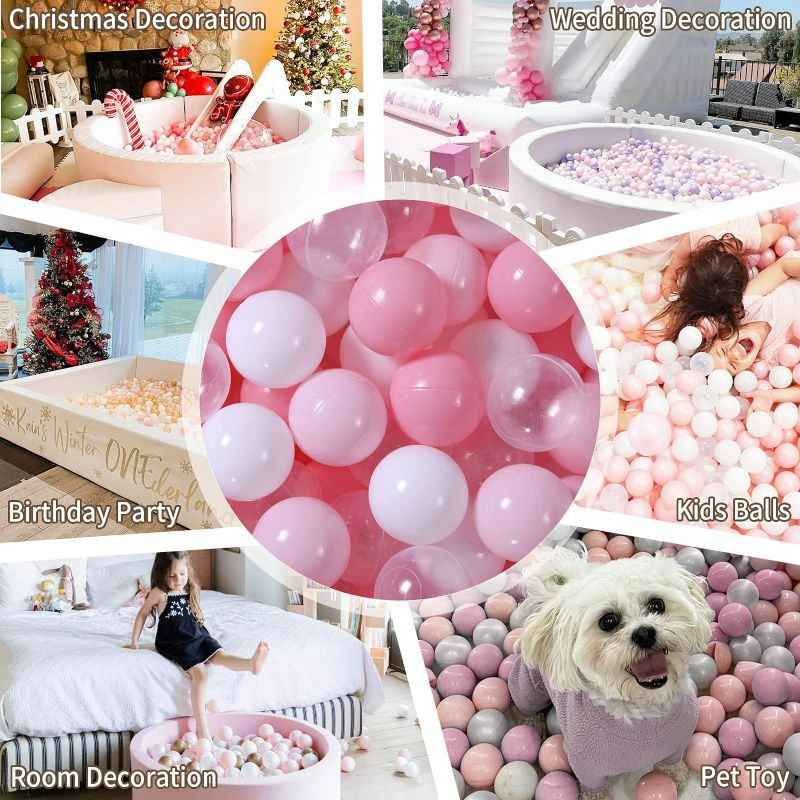 Photo 2 of GOGOSO 1000 Pack of Balls for Ball Pit (Balls Only) for Toddler 
