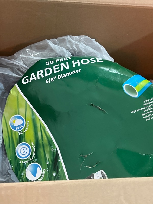 Photo 2 of 50 feet Blue And Green Garden Hose 