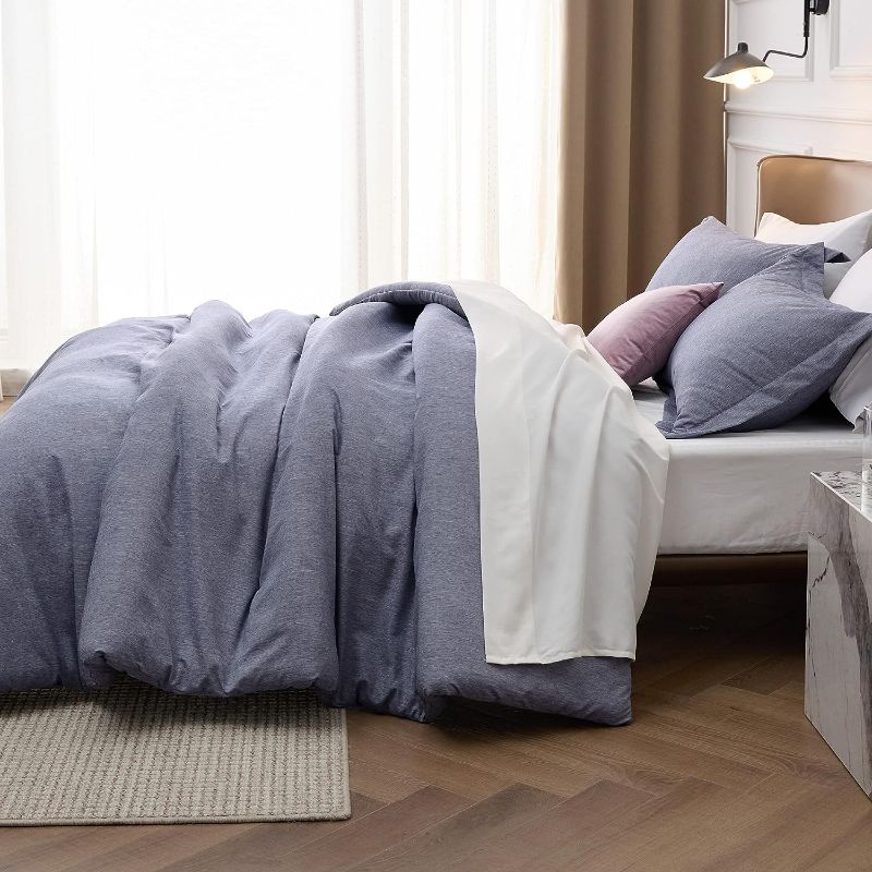 Photo 2 of Bedsure California King Comforter Set Kids - Navy Cal King Size Comforter, Soft Bedding for All Seasons