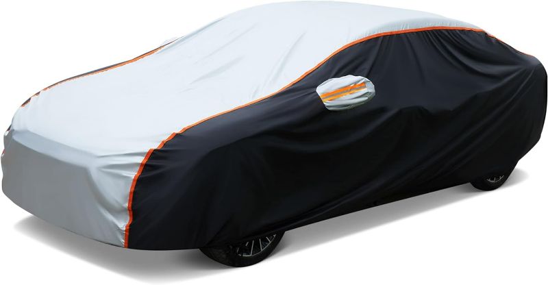 Photo 1 of Sailnovo Sedan Car Cover All Weather Waterproof UV Protection Windproof Outdoor Full car Cover, Fit for Sedan Length Up to 209‘’
SIZE NOT LISTED