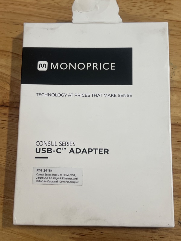 Photo 2 of Monoprice USB-C to HDMI Adapter - Resolution up to 4k@60hz, Aluminum Alloy Shell, Gray - Consul Series