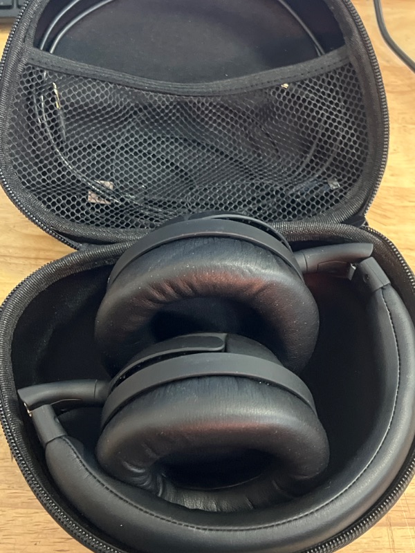 Photo 4 of Monoprice BT-500ANC Bluetooth with aptX-HD, Google Assistant, Wireless Over Ear Headphones with Hybrid Active Noise Cancelling (ANC)