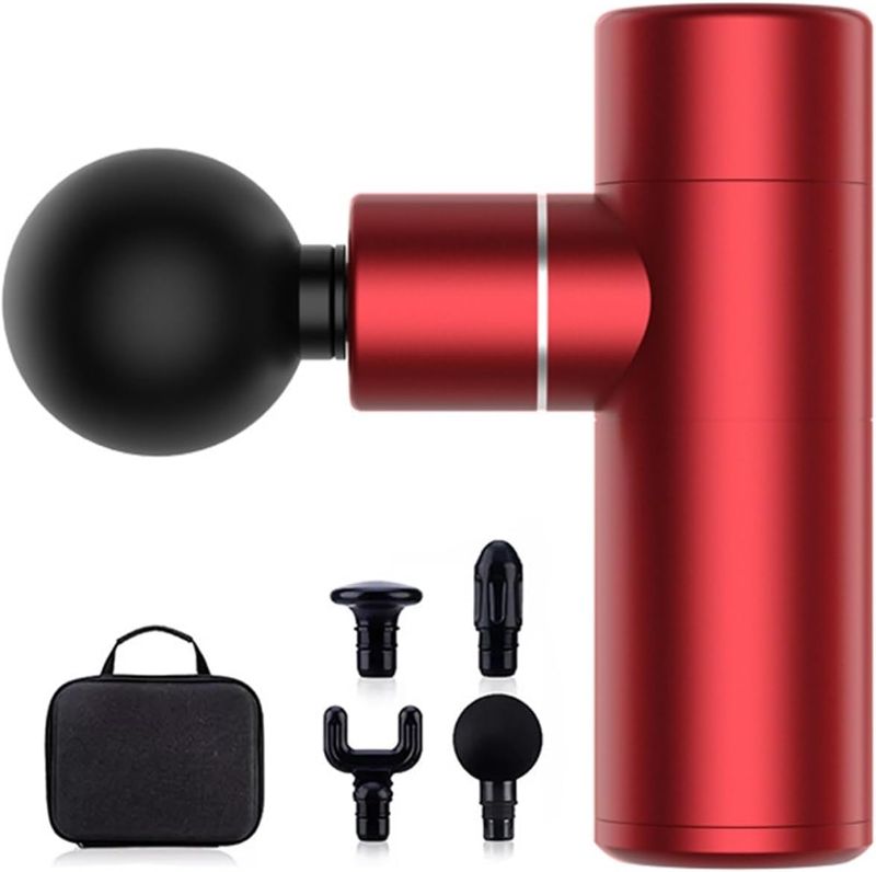 Photo 1 of Mini Aluminum Muscle Massage Gun (Color : Aluminum Alloy Black)