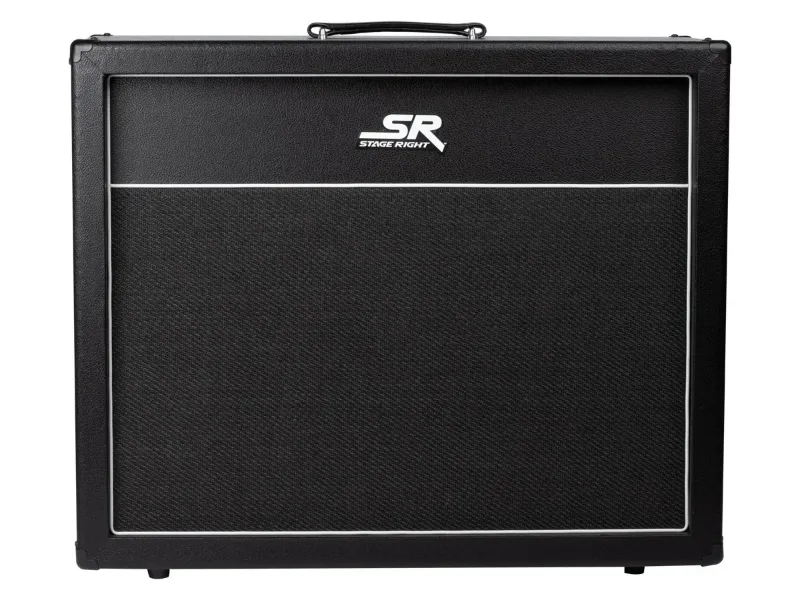 Photo 1 of Stage Right by Monoprice SB 2x12 Guitar Amp Extension Cabinet with 2x Celestion V30 Speakers