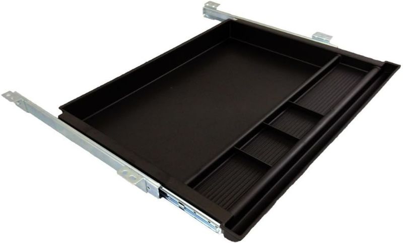 Photo 1 of Pencil Drawer by NYCCO Underdesk Drawer 23 Inch Wide - Ball-Bearing Slides - Black
