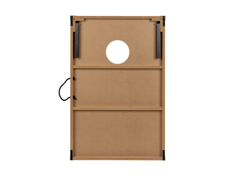 Photo 3 of Pure Outdoor by Monoprice Wood Cornhole Outdoor Game with Carrying Case
