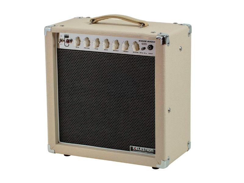 Photo 1 of STAGE RIGHT by Monoprice 15-Watt 1x12 Guitar Combo Tube Amp with Celestion Speaker and Spring Reverb