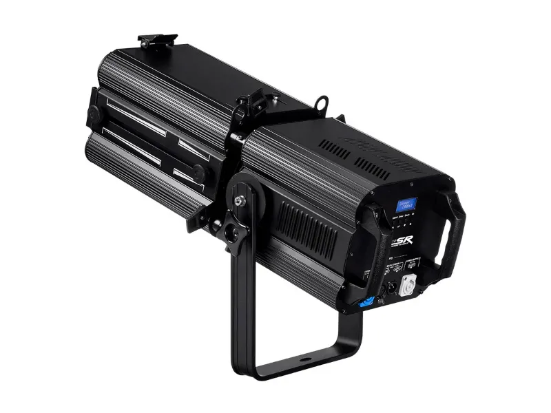 Photo 2 of Stage Right by Monoprice 180W RGBW COB LED DMX Ellipsoidal Stage Light Spotlight with Adjustable Manual Zoom and 17 ~ 50-degree Beam Angle
