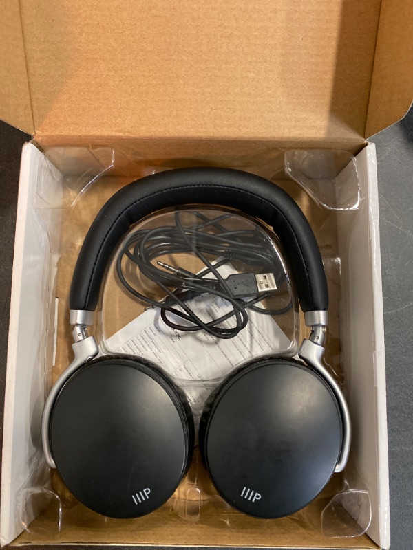 Photo 3 of Monoprice SYNC-ANC Bluetooth Headphones with Active Noise Cancelling and aptX Low Latency
