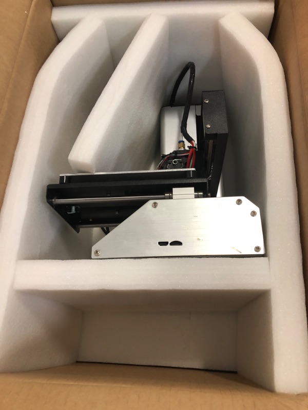 Photo 2 of Monoprice MP Select Mini Pro 3D Printer - Aluminum - Auto Level, Heated Bed, Touch Screen, Wifi (UK Plug)