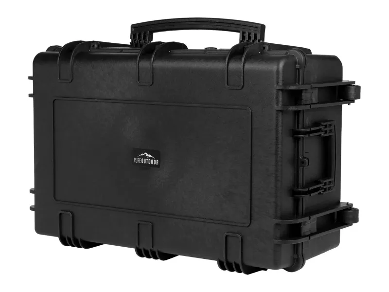 Photo 1 of Pure Outdoor by Monoprice Weatherproof Hard Case with Wheels and Customizable Foam, 30 x 19 x 12 in Internal Dimensions