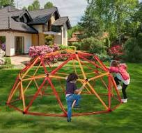 Photo 1 of Outdoor Kids Dome Climber Jungle Gym Metal Monkey Bars for Backyard