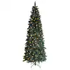 Photo 1 of VEIKOUS
6.5 ft. Pre-Lit LED Artificial Christmas Tree Pencil with Warm White Light