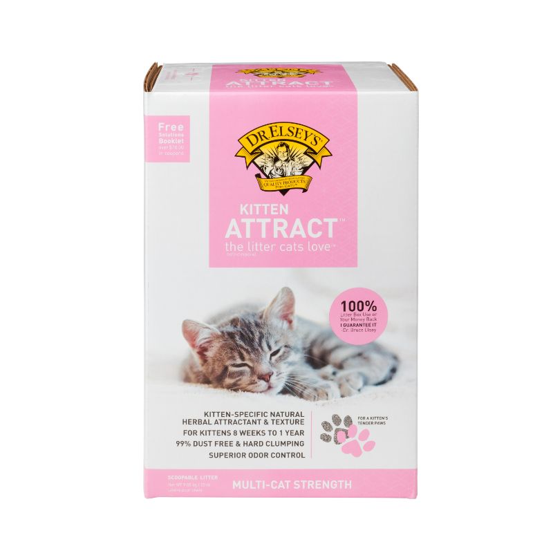 Photo 1 of Dr. Elsey's Precious Cat Kitten Attract Clumping Clay Cat Litter, 20lb Box