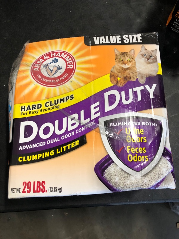 Photo 2 of Arm & Hammer Double Duty Advanced Odor Control Clumping Cat Litter