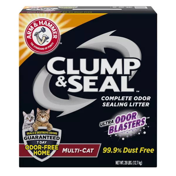 Photo 1 of Arm & Hammer Clump & Seal Multi-Cat Litter 28LBS