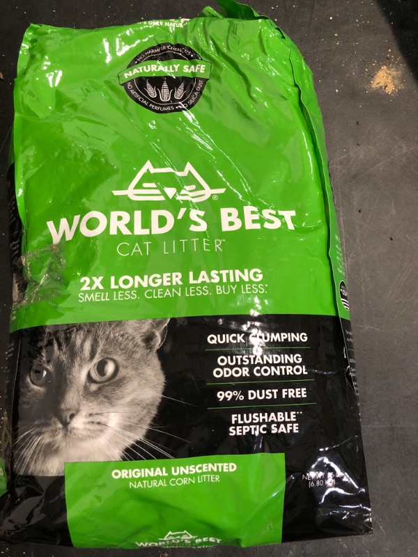Photo 2 of World's Best Cat Litter- Clumping Cat Formula 15LB