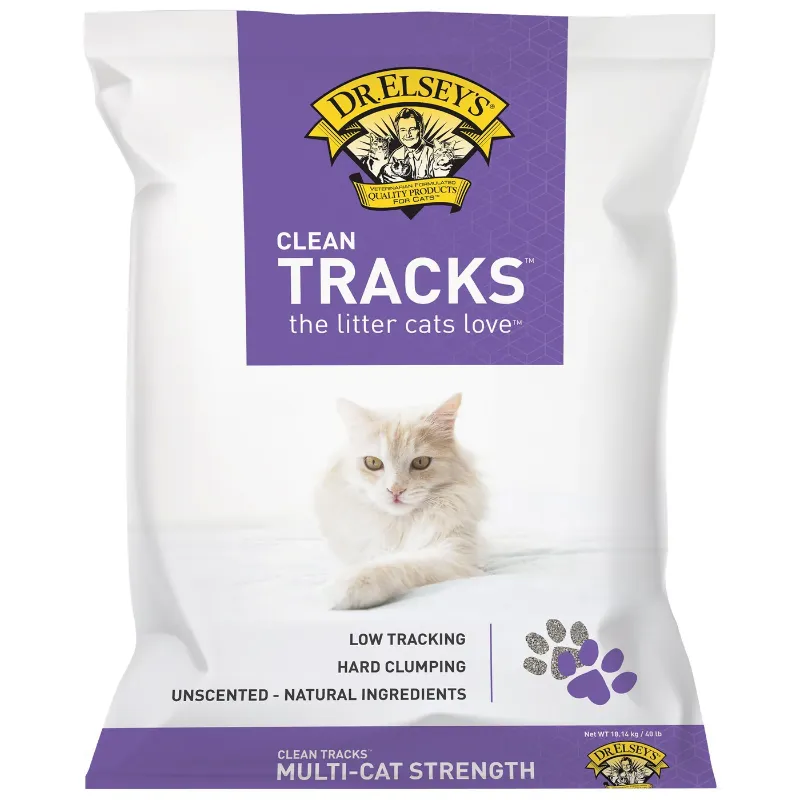 Photo 1 of Dr. Elsey's Precious Cat Litter Alternative Premium Clumping Clean Tracks Litter Cat Litter - 40 lb Bag