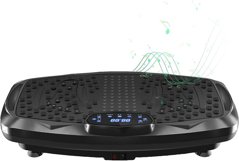 Photo 1 of Vibration Plate Exercise Machine Whole Body Workout Vibration Fitness Platform for Home Fitness & Weight Loss