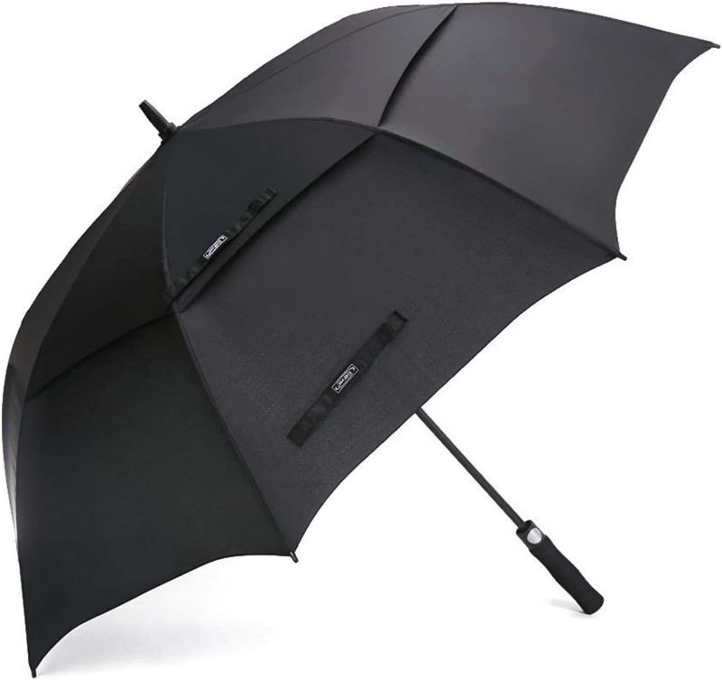 Photo 1 of G4Free Open Golf Umbrella Oversize Extra Large Double Canopy Vented Windproof Waterproof Stick Umbrellas